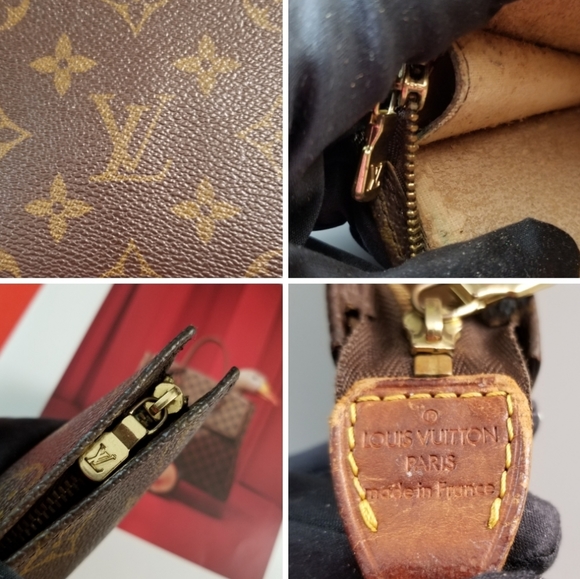 LOUIS VUITTON Pouchette Classic Monogram print GM - Picture 11 of 16